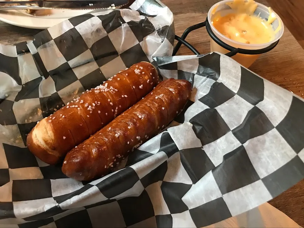 Pretzel Sticks with Beer Cheese